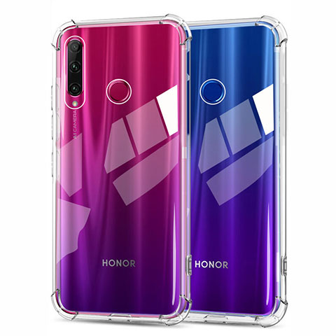 Silikon Schutzhülle Ultra Dünn Tasche Durchsichtig Transparent K05 für Huawei Honor 20i Klar