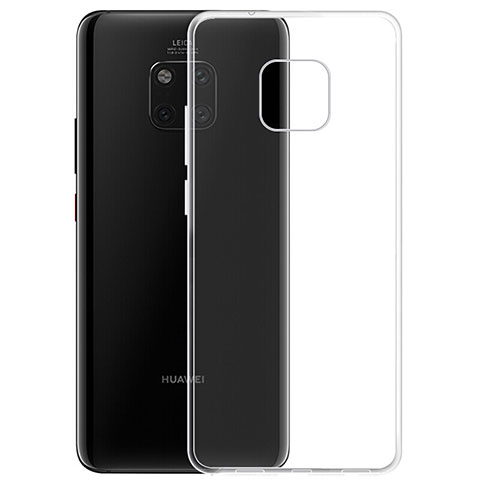 Silikon Schutzhülle Ultra Dünn Tasche Durchsichtig Transparent K05 für Huawei Mate 20 Pro Klar