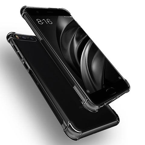 Silikon Schutzhülle Ultra Dünn Tasche Durchsichtig Transparent R01 für Xiaomi Mi 6 Klar