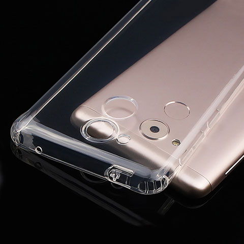 Silikon Schutzhülle Ultra Dünn Tasche Durchsichtig Transparent T01 für Huawei Enjoy 6S Klar
