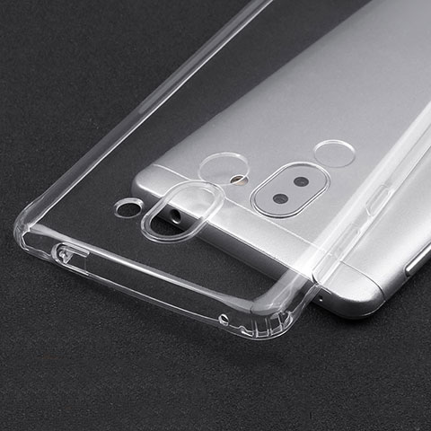 Silikon Schutzhülle Ultra Dünn Tasche Durchsichtig Transparent T02 für Huawei Honor 6X Klar