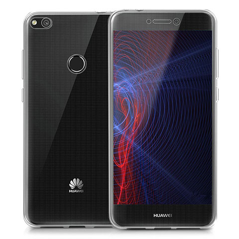 Silikon Schutzhülle Ultra Dünn Tasche Durchsichtig Transparent T02 für Huawei Honor 8 Lite Klar