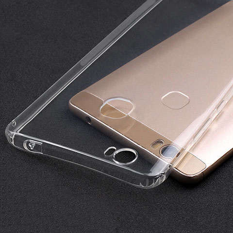 Silikon Schutzhülle Ultra Dünn Tasche Durchsichtig Transparent T02 für Huawei Honor Note 8 Klar