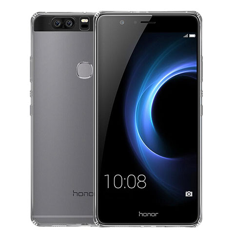 Silikon Schutzhülle Ultra Dünn Tasche Durchsichtig Transparent T02 für Huawei Honor V8 Klar
