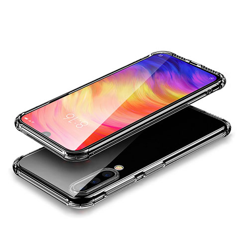 Silikon Schutzhülle Ultra Dünn Tasche Durchsichtig Transparent T02 für Xiaomi Mi 9 Pro Klar