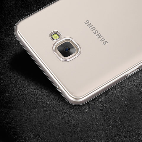 Silikon Schutzhülle Ultra Dünn Tasche Durchsichtig Transparent T03 für Samsung Galaxy A9 Pro (2016) SM-A9100 Klar