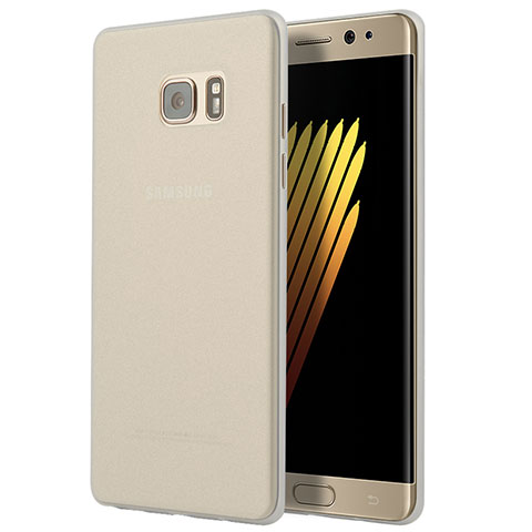 Silikon Schutzhülle Ultra Dünn Tasche Durchsichtig Transparent T03 für Samsung Galaxy Note 7 Klar