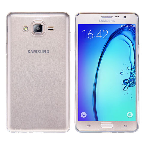 Silikon Schutzhülle Ultra Dünn Tasche Durchsichtig Transparent T03 für Samsung Galaxy On7 G600FY Klar