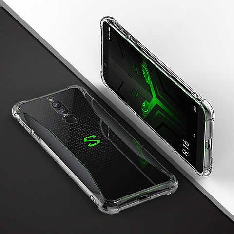 Silikon Schutzhülle Ultra Dünn Tasche Durchsichtig Transparent T03 für Xiaomi Black Shark Helo Klar