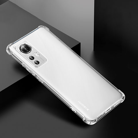 Silikon Schutzhülle Ultra Dünn Tasche Durchsichtig Transparent T03 für Xiaomi Mi 12S 5G Klar