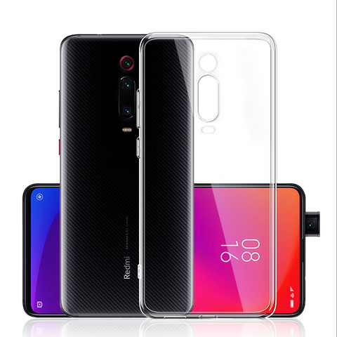 Silikon Schutzhülle Ultra Dünn Tasche Durchsichtig Transparent T03 für Xiaomi Redmi K20 Klar
