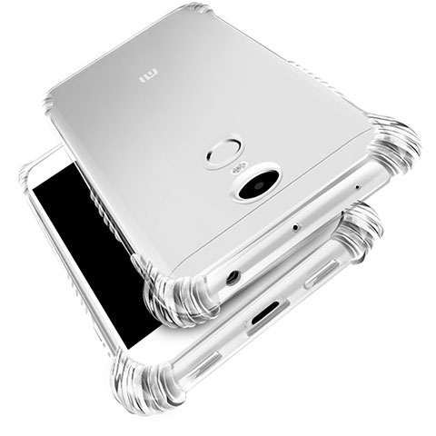 Silikon Schutzhülle Ultra Dünn Tasche Durchsichtig Transparent T03 für Xiaomi Redmi Note 4 Klar