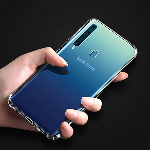 Silikon Schutzhülle Ultra Dünn Tasche Durchsichtig Transparent T04 für Samsung Galaxy A9 (2018) A920 Klar