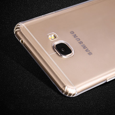 Silikon Schutzhülle Ultra Dünn Tasche Durchsichtig Transparent T04 für Samsung Galaxy C7 SM-C7000 Klar