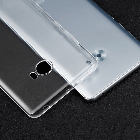 Silikon Schutzhülle Ultra Dünn Tasche Durchsichtig Transparent T04 für Xiaomi Mi Note 2 Special Edition Klar
