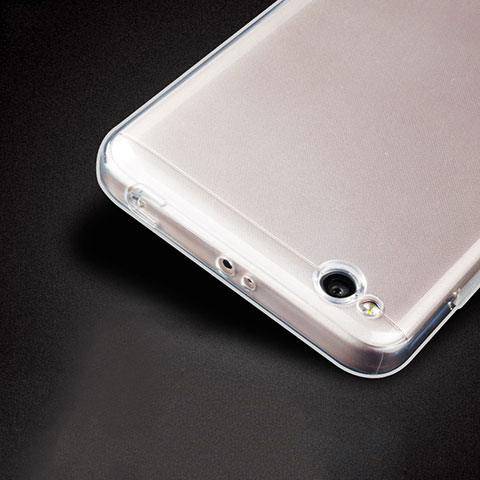 Silikon Schutzhülle Ultra Dünn Tasche Durchsichtig Transparent T04 für Xiaomi Redmi 4A Klar
