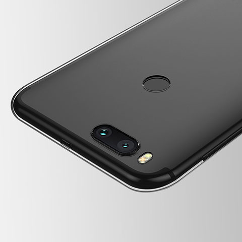 Silikon Schutzhülle Ultra Dünn Tasche Durchsichtig Transparent T05 für Xiaomi Mi A1 Klar