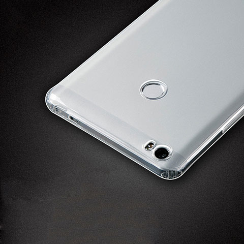 Silikon Schutzhülle Ultra Dünn Tasche Durchsichtig Transparent T05 für Xiaomi Mi Max Klar
