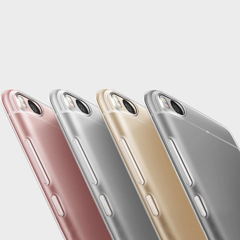 Silikon Schutzhülle Ultra Dünn Tasche Durchsichtig Transparent T06 für Xiaomi Mi 5S 4G Klar