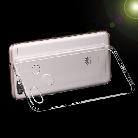 Silikon Schutzhülle Ultra Dünn Tasche Durchsichtig Transparent T07 für Huawei Enjoy 7 Klar