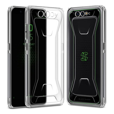 Silikon Schutzhülle Ultra Dünn Tasche Durchsichtig Transparent T07 für Xiaomi Black Shark Klar