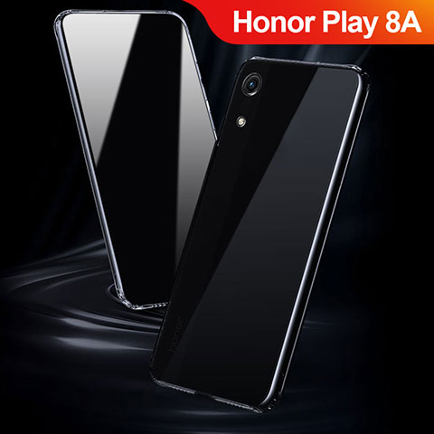 Silikon Schutzhülle Ultra Dünn Tasche Durchsichtig Transparent T08 für Huawei Honor Play 8A Klar