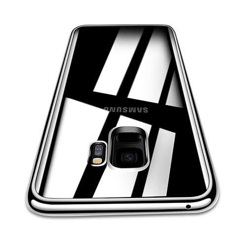 Silikon Schutzhülle Ultra Dünn Tasche Durchsichtig Transparent T08 für Samsung Galaxy S9 Klar