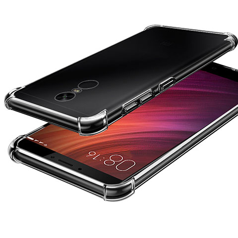 Silikon Schutzhülle Ultra Dünn Tasche Durchsichtig Transparent T08 für Xiaomi Redmi Note 4X High Edition Klar
