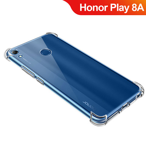 Silikon Schutzhülle Ultra Dünn Tasche Durchsichtig Transparent T09 für Huawei Honor Play 8A Klar