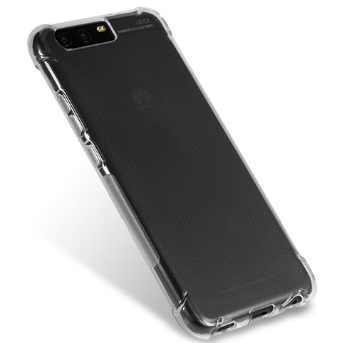 Silikon Schutzhülle Ultra Dünn Tasche Durchsichtig Transparent T09 für Huawei P10 Plus Klar