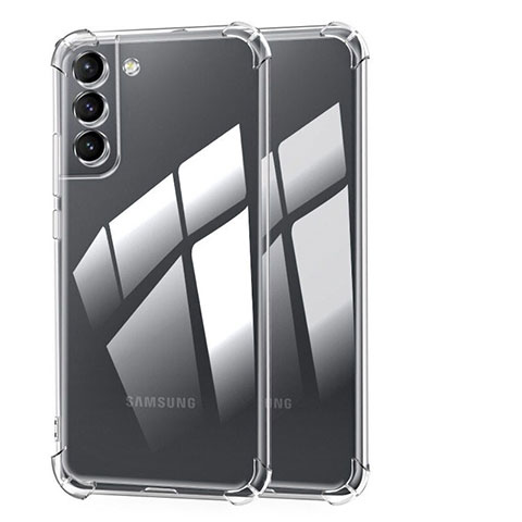 Silikon Schutzhülle Ultra Dünn Tasche Durchsichtig Transparent T10 für Samsung Galaxy S22 Plus 5G Klar