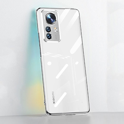 Silikon Schutzhülle Ultra Dünn Tasche Durchsichtig Transparent T10 für Xiaomi Mi 12 Pro 5G Klar