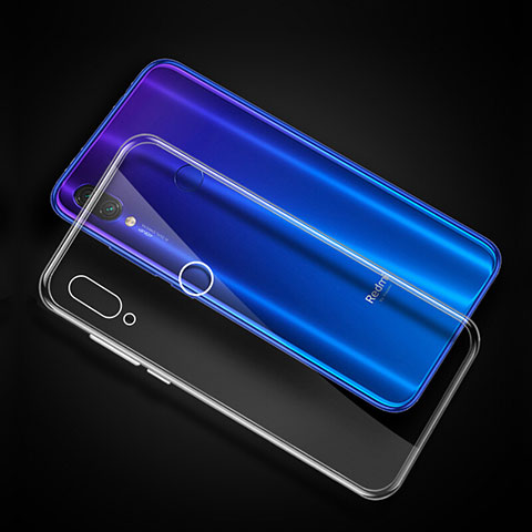 Silikon Schutzhülle Ultra Dünn Tasche Durchsichtig Transparent T11 für Xiaomi Redmi Note 7 Pro Klar
