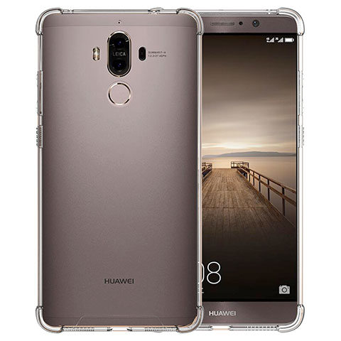 Silikon Schutzhülle Ultra Dünn Tasche Durchsichtig Transparent T12 für Huawei Mate 9 Klar