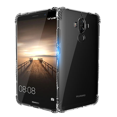 Silikon Schutzhülle Ultra Dünn Tasche Durchsichtig Transparent T14 für Huawei Mate 9 Klar