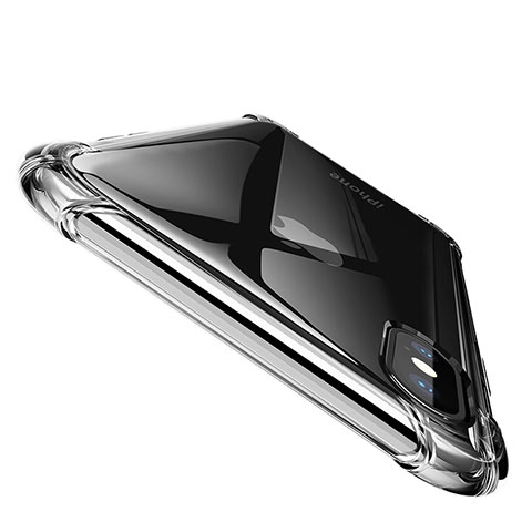 Silikon Schutzhülle Ultra Dünn Tasche Durchsichtig Transparent T21 für Apple iPhone Xs Max Klar