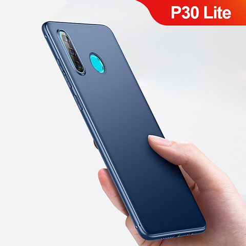 Silikon Schutzhülle Ultra Dünn Tasche für Huawei P30 Lite New Edition Blau