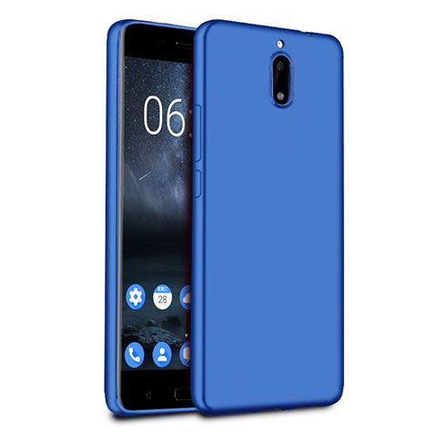 Silikon Schutzhülle Ultra Dünn Tasche für Nokia 6 Blau