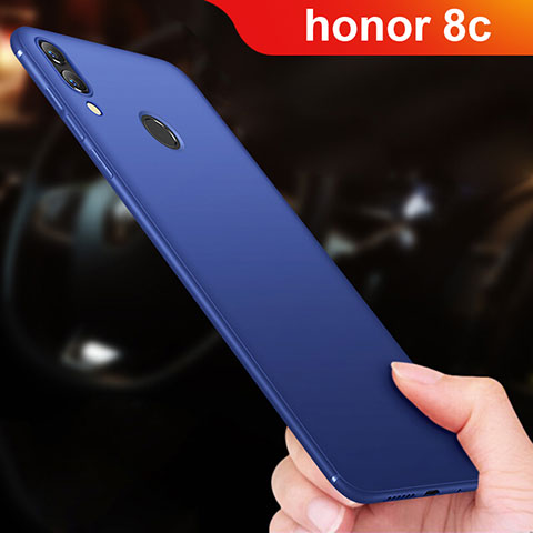 Silikon Schutzhülle Ultra Dünn Tasche S04 für Huawei Honor Play 8C Blau