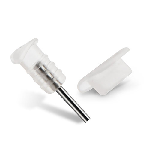 Staubschutz Stöpsel Passend Lightning USB Jack J03 für Apple iPhone 11 Weiß