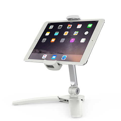 Universal Faltbare Ständer Tablet Halter Halterung Flexibel K08 für Amazon Kindle Paperwhite 6 inch Weiß