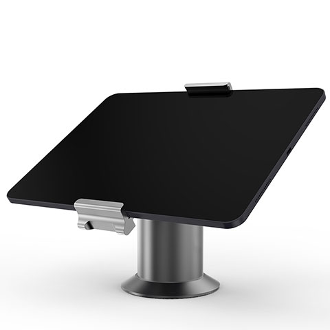 Universal Faltbare Ständer Tablet Halter Halterung Flexibel K12 für Samsung Galaxy Tab S5e 4G 10.5 SM-T725 Grau