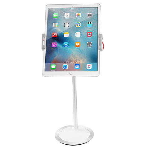 Universal Faltbare Ständer Tablet Halter Halterung Flexibel K27 für Apple iPad Pro 12.9 Weiß