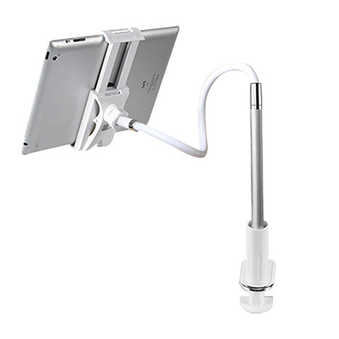 Universal Faltbare Ständer Tablet Halter Halterung Flexibel T36 für Huawei MediaPad M5 Lite 10.1 Silber