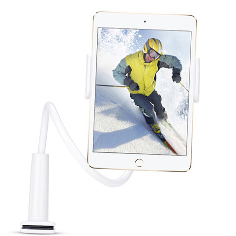 Universal Faltbare Ständer Tablet Halter Halterung Flexibel T38 für Apple iPad Air Weiß