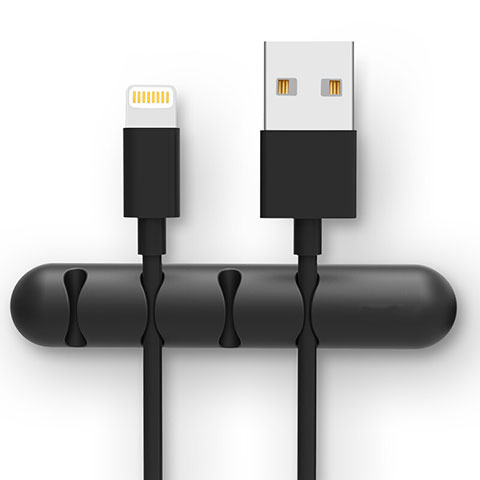 USB Ladekabel Kabel C02 für Apple iPhone 5C Schwarz