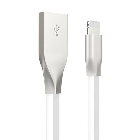 USB Ladekabel Kabel C05 für Apple iPhone 11 Weiß