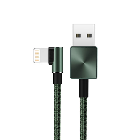 USB Ladekabel Kabel D19 für Apple iPad Air 10.9 (2020) Grün