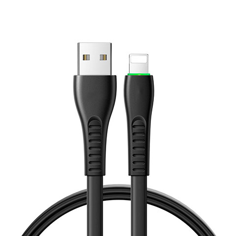 USB Ladekabel Kabel D20 für Apple iPad New Air (2019) 10.5 Schwarz