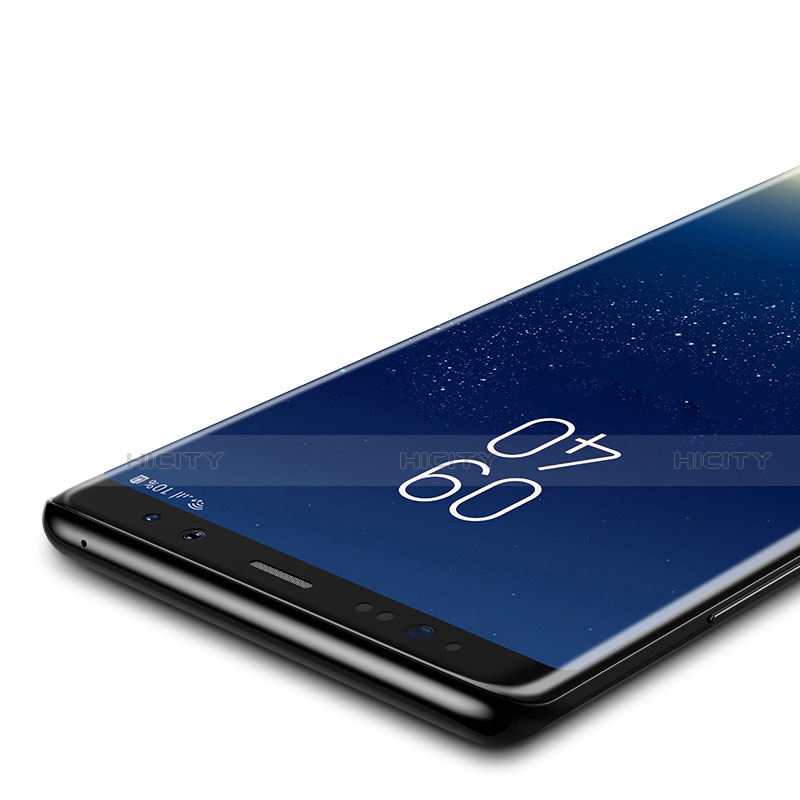 3D Schutzfolie Displayschutzfolie Panzerfolie Skins zum Aufkleben Gehärtetes Glas Glasfolie für Samsung Galaxy Note 8 Klar groß